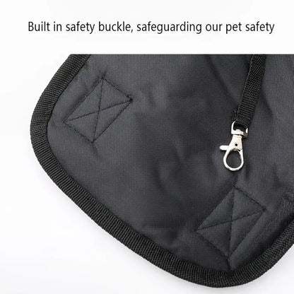 Portable Breathable Dog Cat Carrier Backpack, Double Shoulder Mesh Design, Ideal for Outdoor Activities, Durable Lightweight Construction