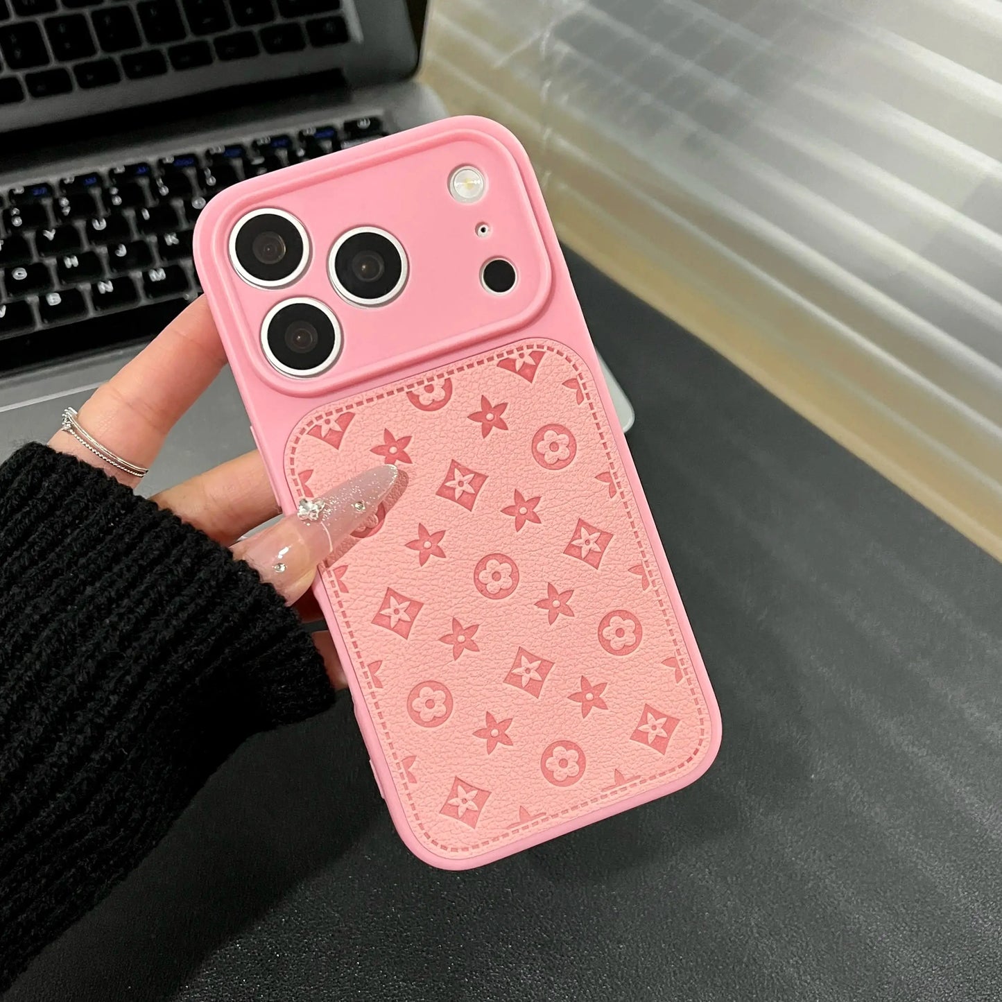 Suitable for Iphone 17, 16, 15, 14, 13 Pro Max, Viral High-Endleather Pattern Phone Case,Leather Phone Caseforbothboys and Girls.17 Promax Case/16 Pluscase/15Promaxcase-Zq145