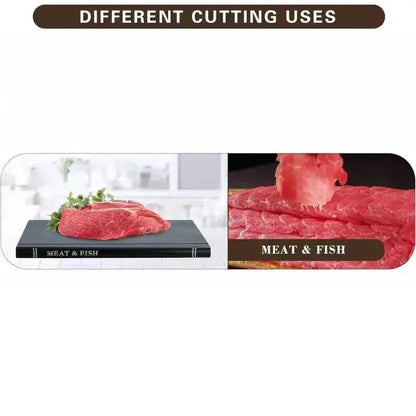 1PC Book Shape Cutting Board Set with Wooden Stand Safe for Fruit Vegetable Meat Fish Cheese Bread