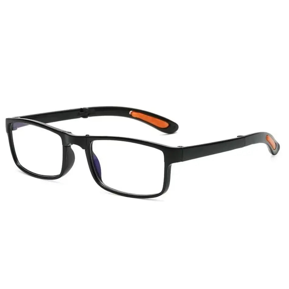 2026 New Arrival Unisex Foldable Anti-Blue Light Presbyopia Reading Glasses with Pocket Case, for Sports & Outdoor Use, Tiktokshopblackfriday Christmas Deal